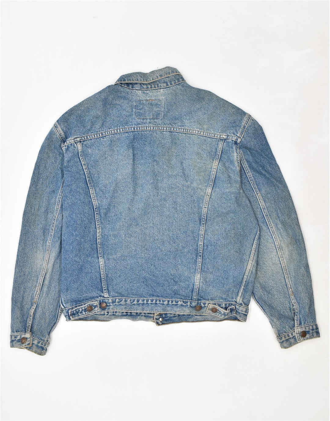 Męska kurtka dżinsowa LEVI'S UK 42 XL, niebieska, bawełniana