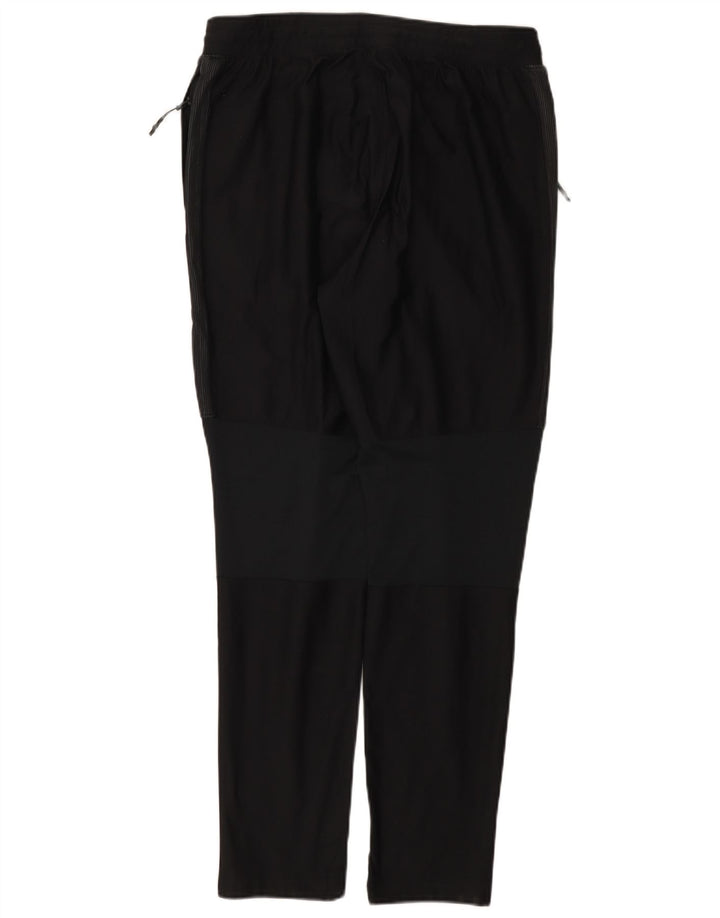 Damskie dopasowane spodnie dresowe Under Armour UK 14, duże, czarne, poliestrowe