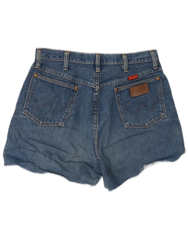 Damskie spodenki jeansowe Wrangler W30 Średni niebieski, bawełniany