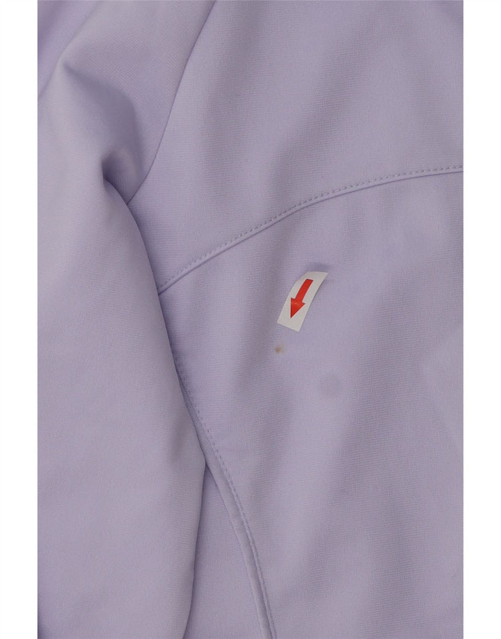 Damska kurtka dresowa Lotto Graphic UK 18 XL Fioletowy poliester