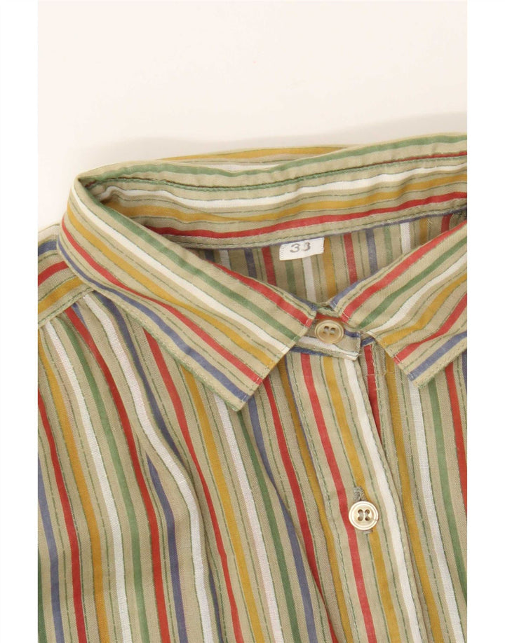 Koszula damska vintage EU 33 XS w zielone paski