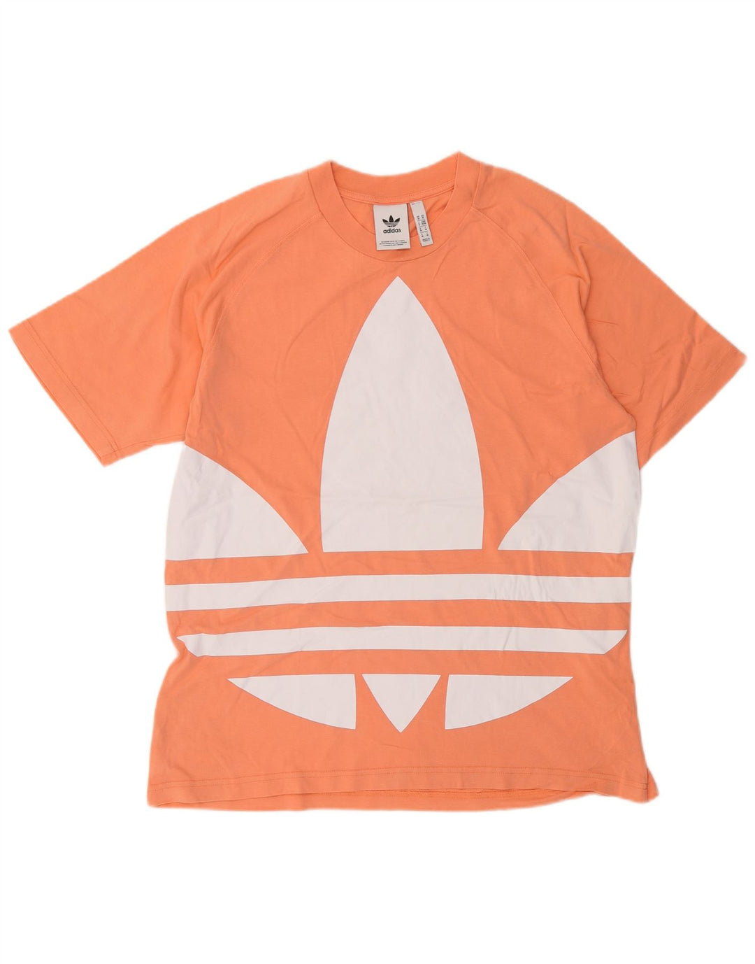 Męska koszulka z grafiką Adidas, średnia, pomarańczowa bawełna
