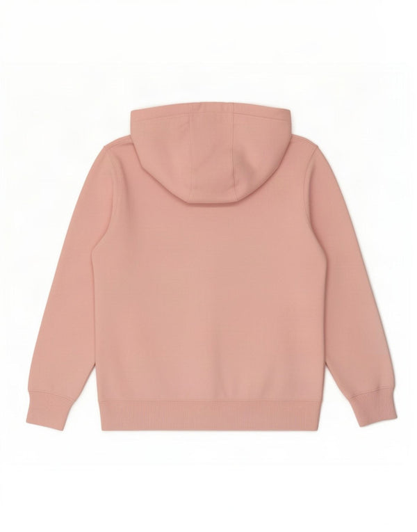 Crew Clothing Womens Hoodie Jumper UK 12 Medium Pink Cotton