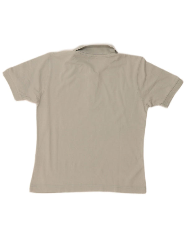 Damska koszulka polo Kappa UK 14, średnia szara bawełna