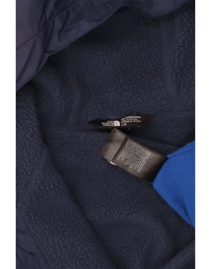 Kurtka wiatrówka chłopięca The North Face na 11-12 lat, duża, granatowa