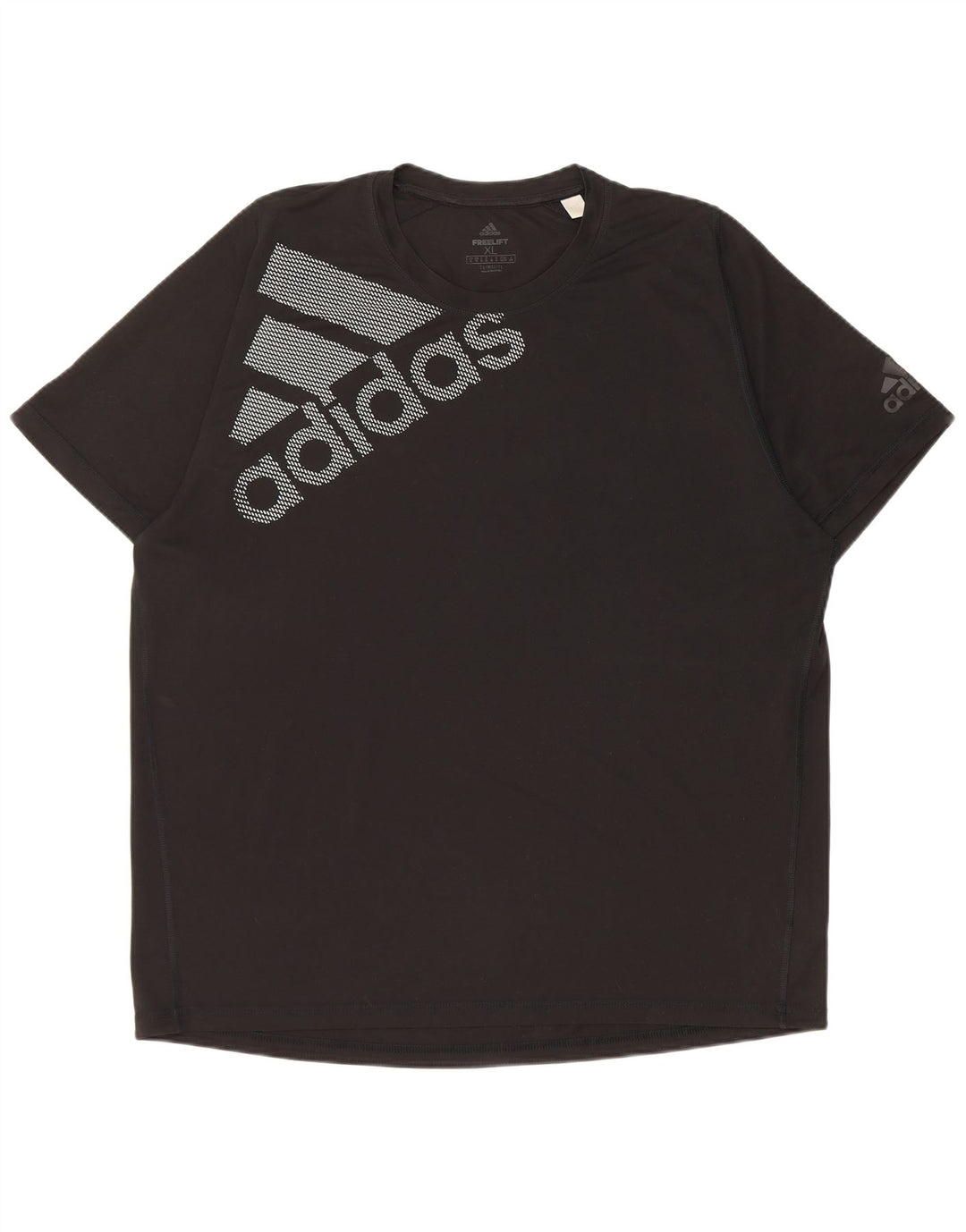 Adidas Męska koszulka Climalite Graphic Top XL Czarny poliester