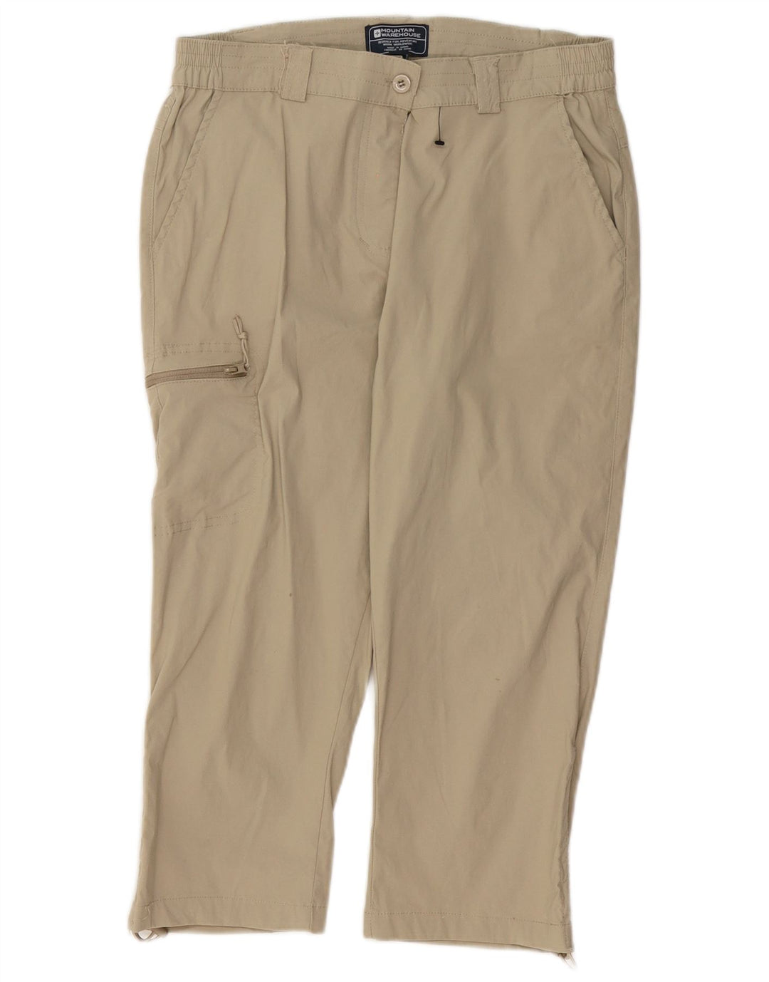 Spodnie damskie Mountain Warehouse Cargo Capri UK 12 Medium W30 L19 Beżowe