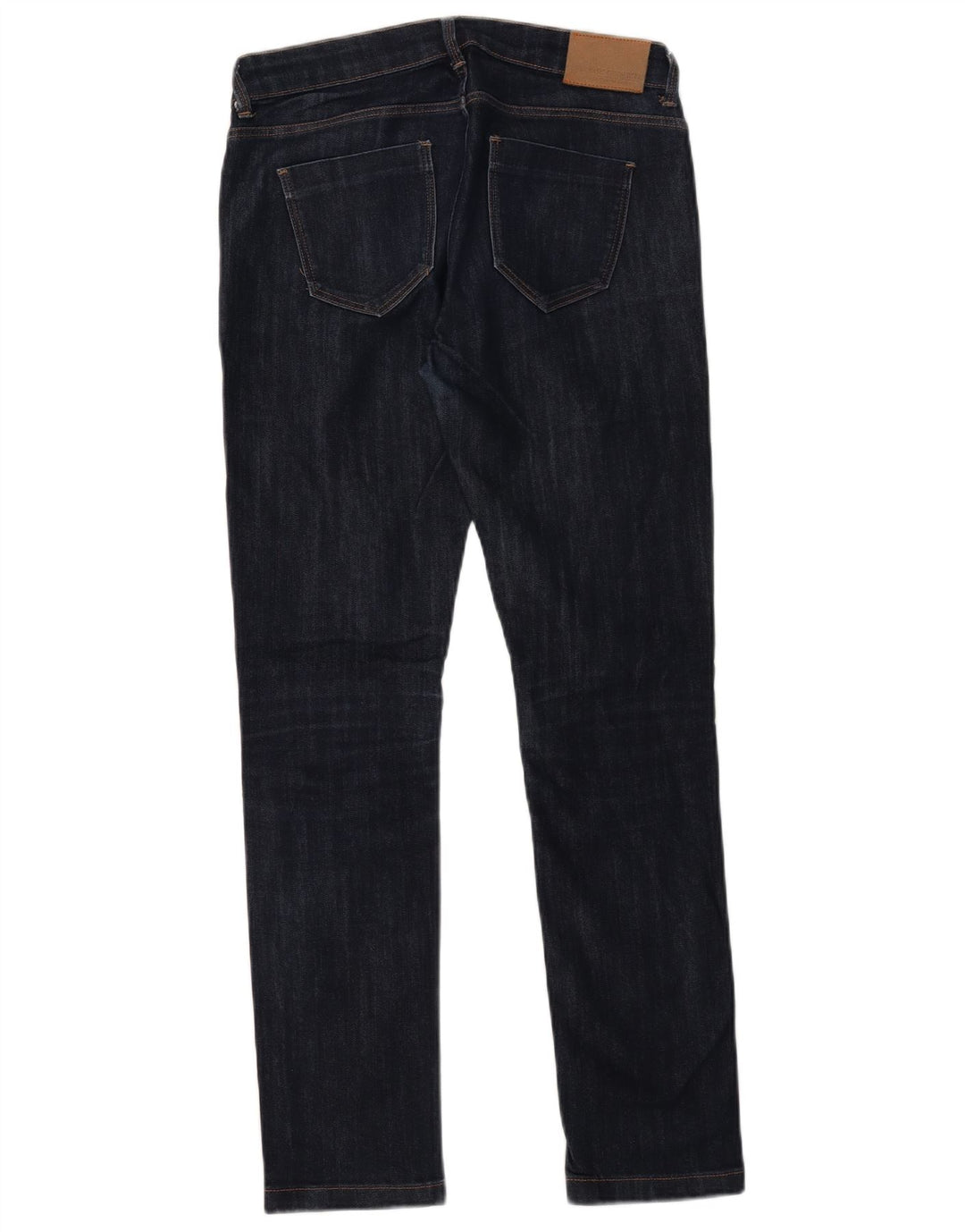 Damskie jeansy skinny ze średnim stanem ZARA EU 40 Medium W30 L30 granatowe