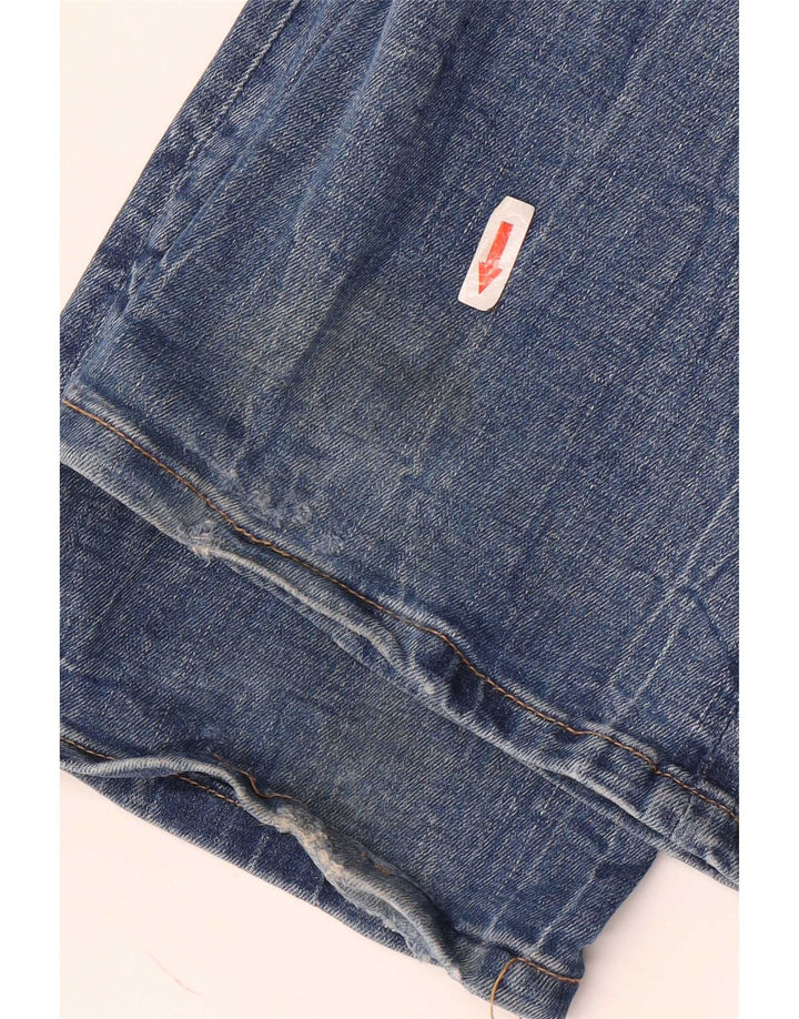 Damskie jeansy rozkloszowane Zara EU 36 XS W26 L34 Niebieskie