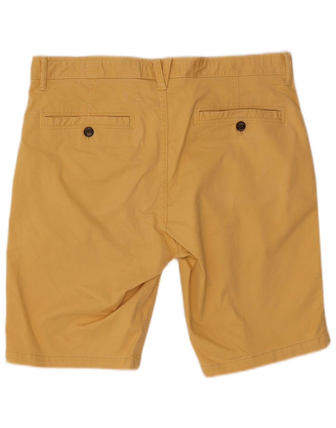 Męskie spodenki Chino Fat Face W34, duże, żółte, bawełniane