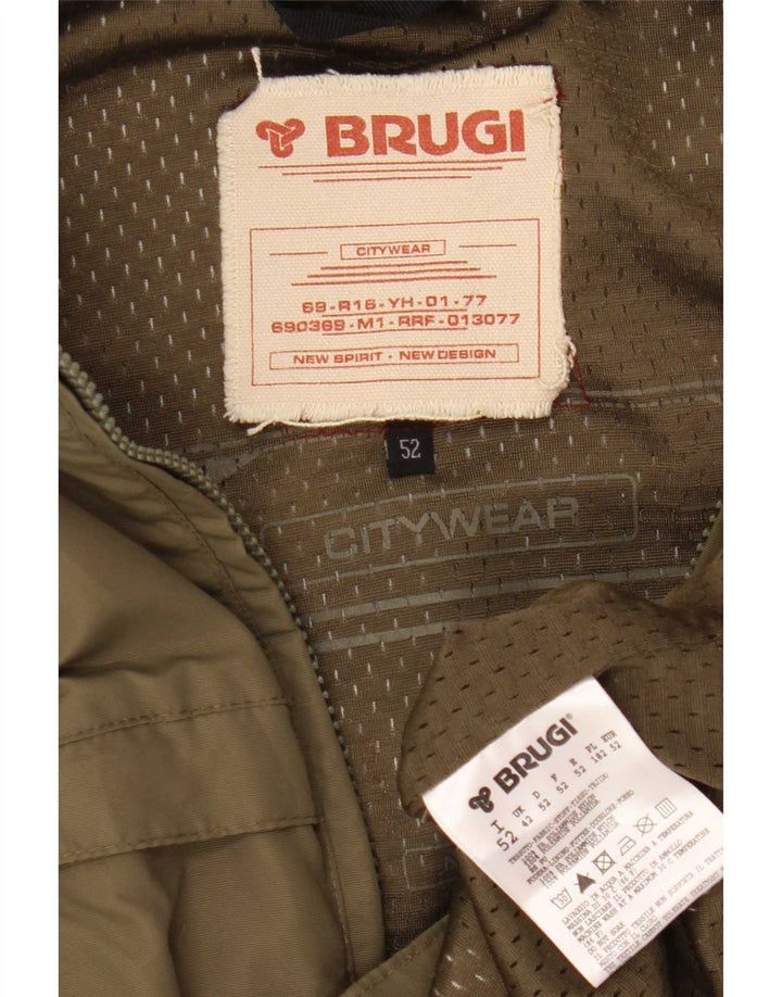 Męska kurtka bomberka Brugi IT 52 XL, nylon khaki