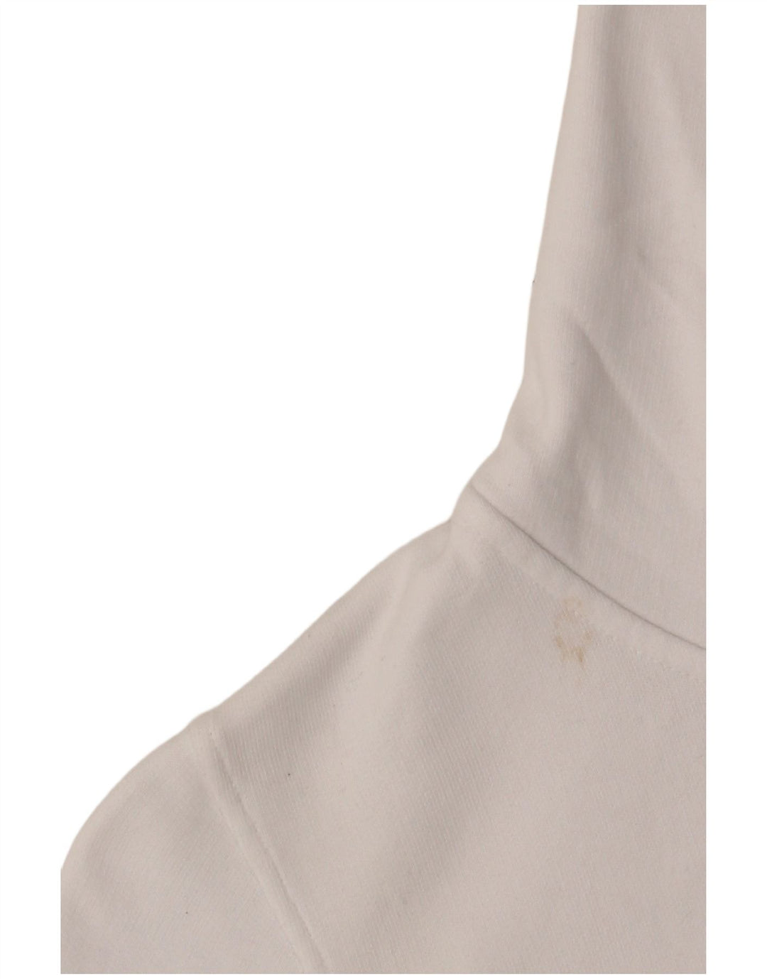 Damski sweter z kapturem i zamkiem CALVIN KLEIN JEANS UK 10, mały, biały