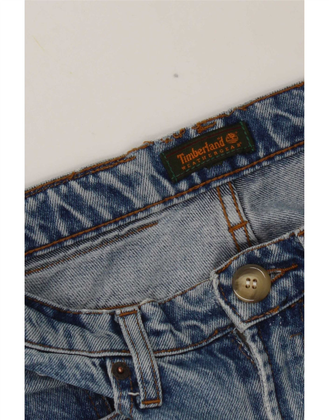 Damskie proste dżinsy Timberland W26 L29 Niebieskie