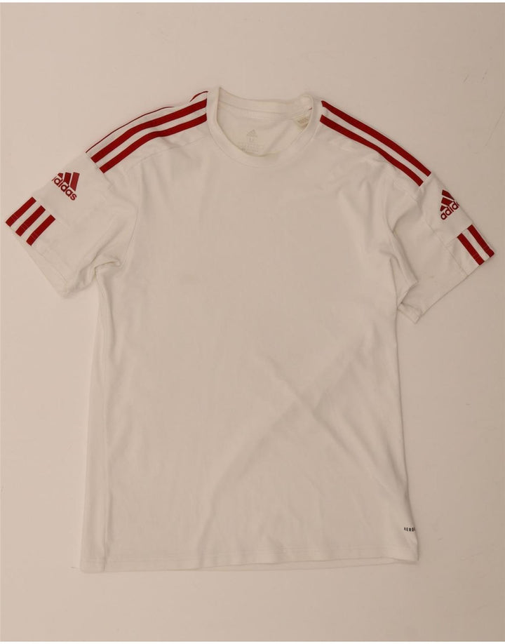 Męska koszulka Adidas Aeroready Top Medium White Polyester