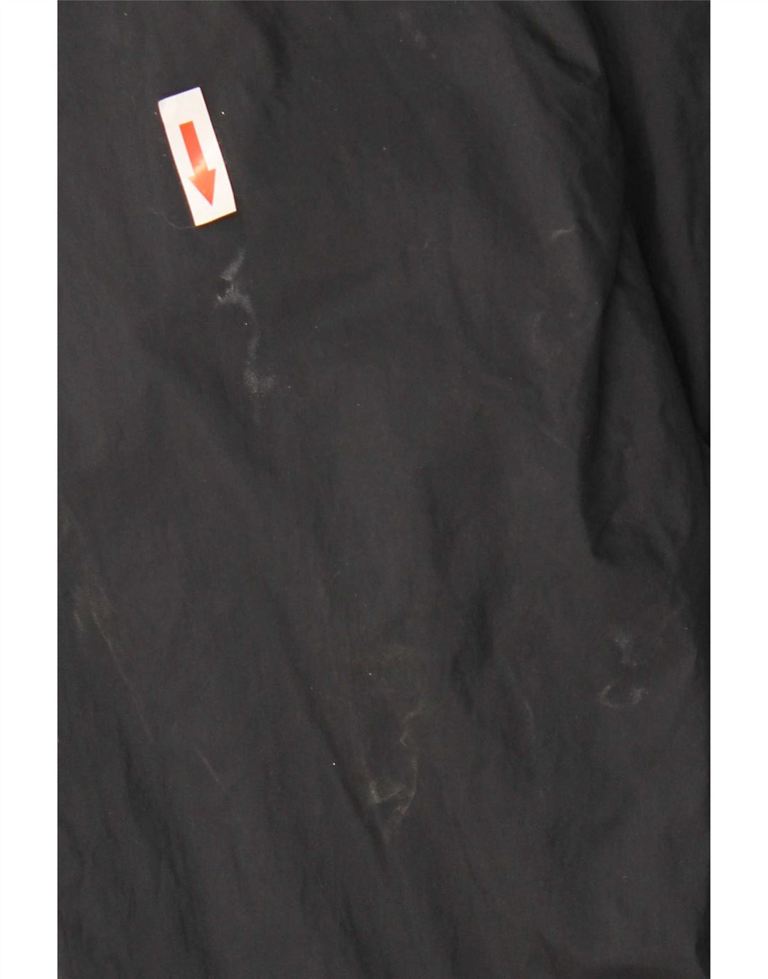 Męska kurtka przeciwdeszczowa z kapturem Nike UK 36/38 Mały czarny nylon