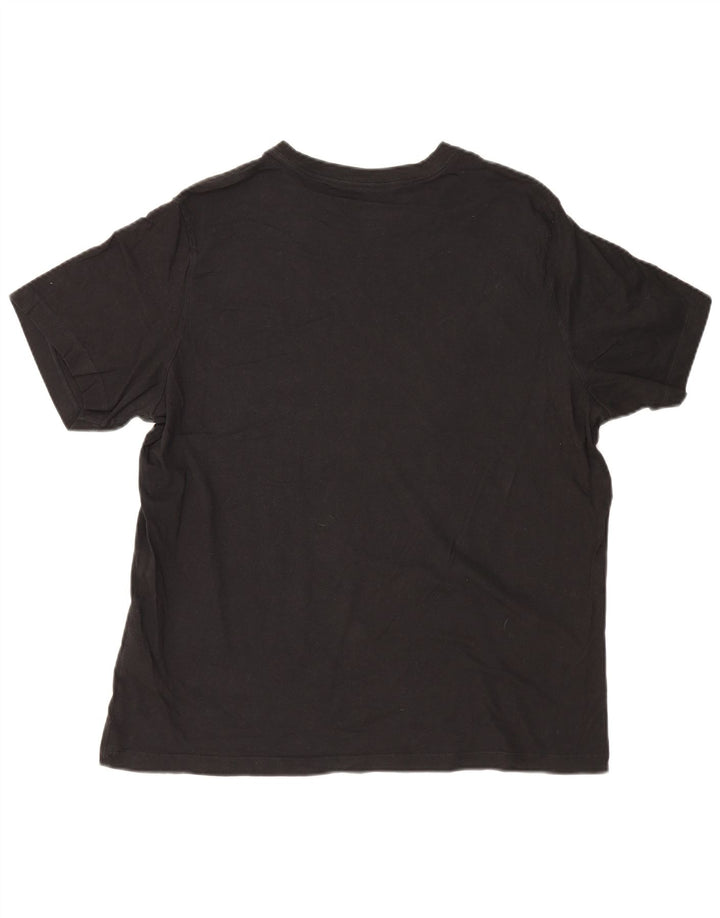 T-shirt męski Nike XL, czarny, bawełniany