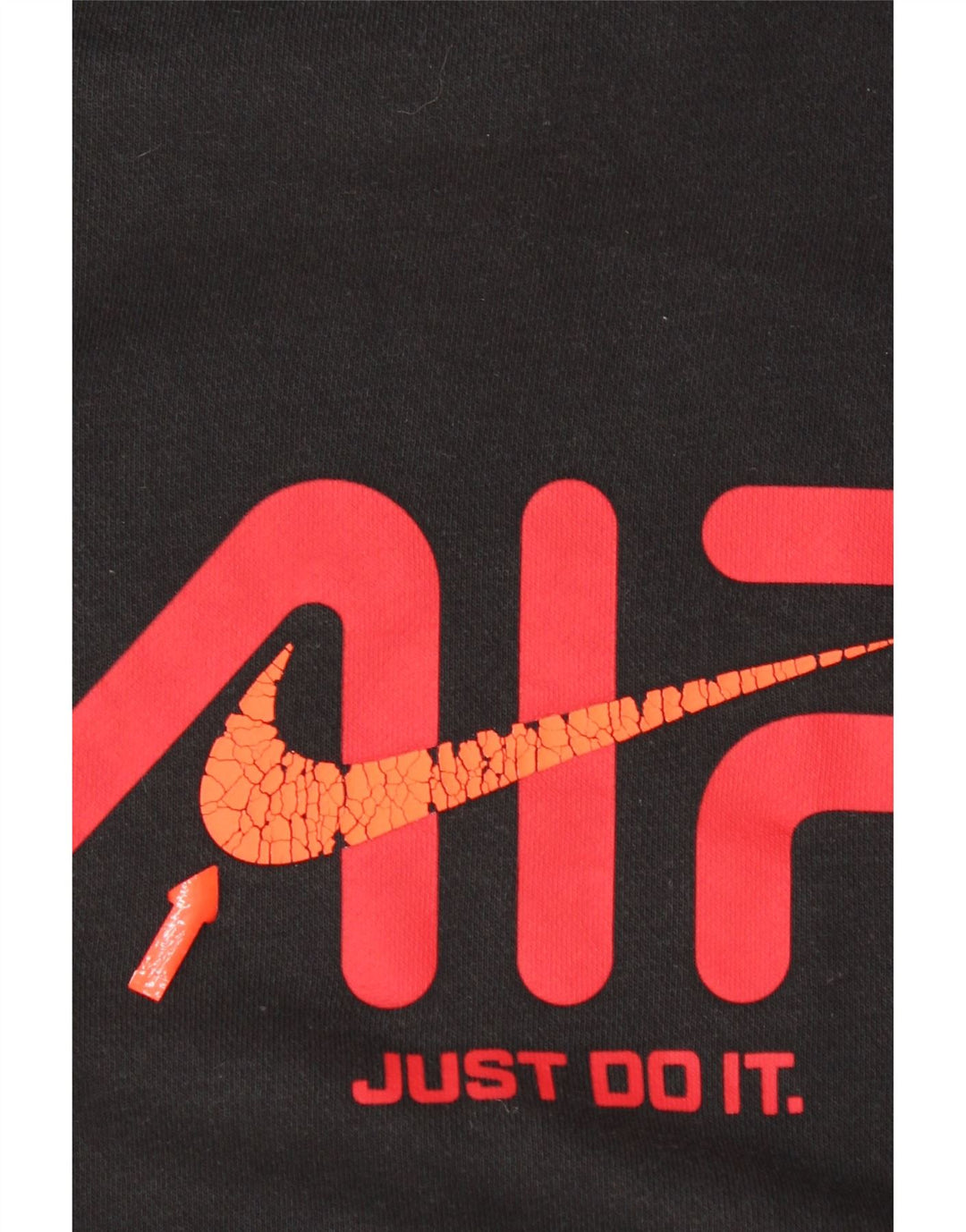 Męski sweter z kapturem Nike z grafiką, średni czarny, bawełniany