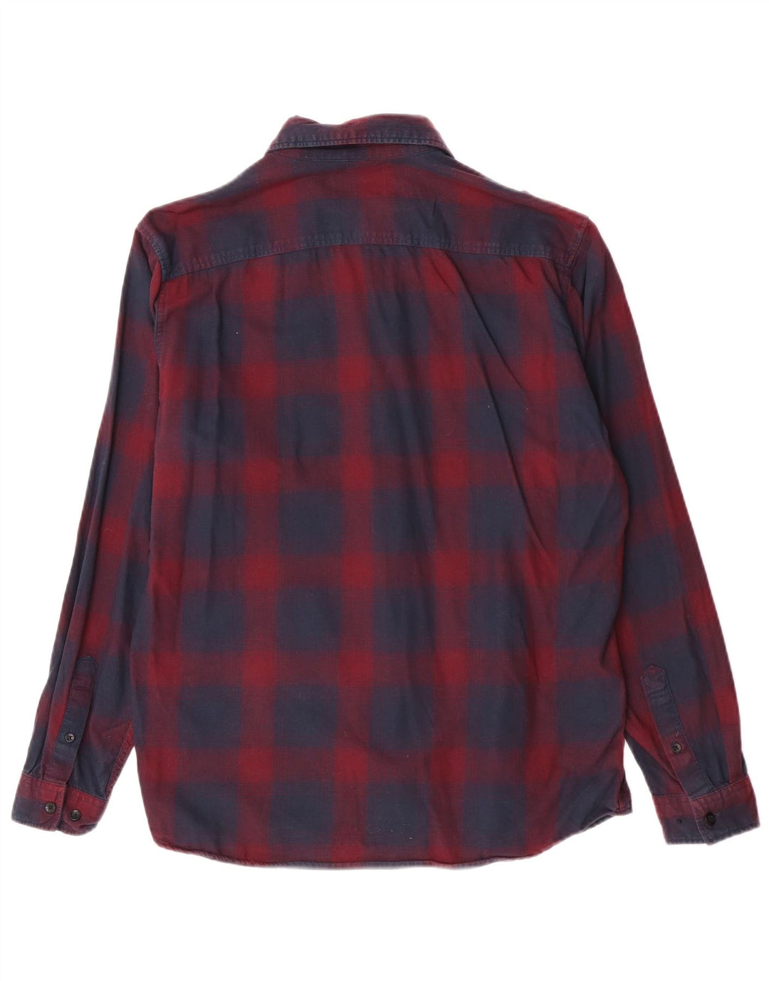 Męska koszula flanelowa Jack & Jones, duża, granatowa, bawełniana w kratę
