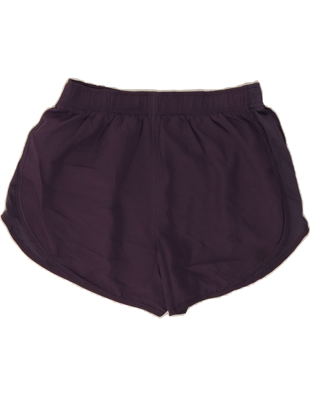 NIKE Womens Dri Fit Sport Shorts UK 14 Medium  Navy Blue Polyester Vintage Nike and Second-Hand Nike from Messina Hembry 