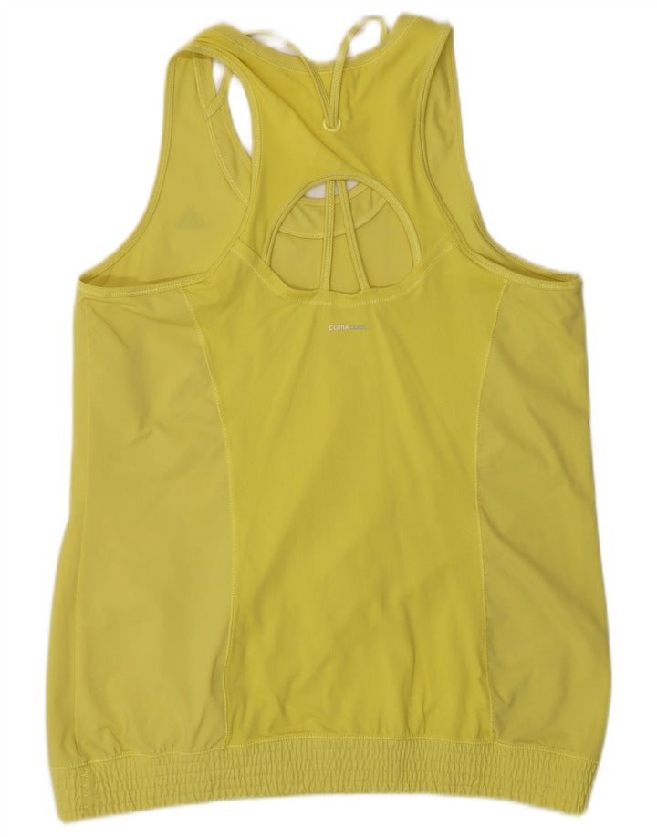 Damska kamizelka Adidas Climacool Top UK 16/18, duża, żółta, poliamidowa