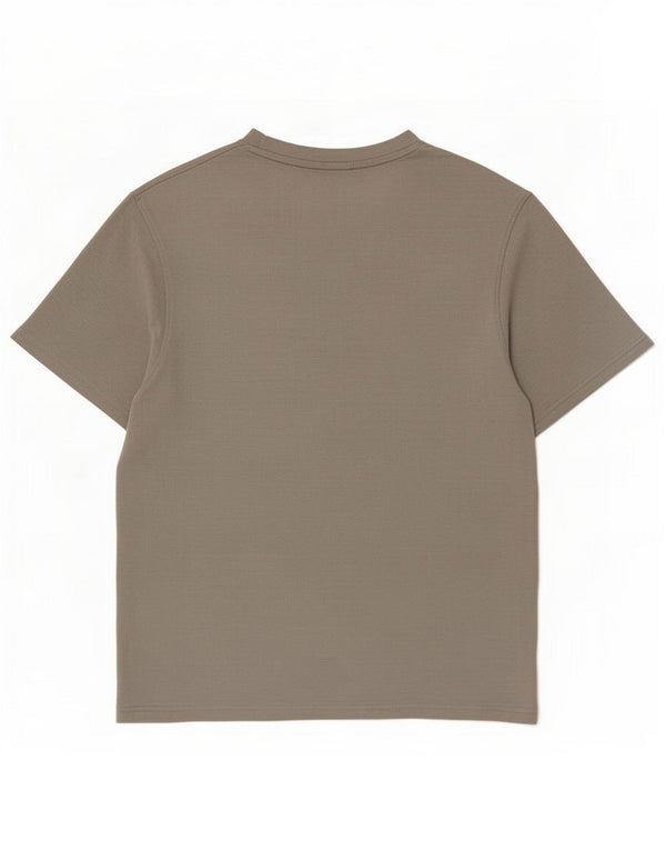 Zara Mens T-Shirt Top Small Grey Cotton