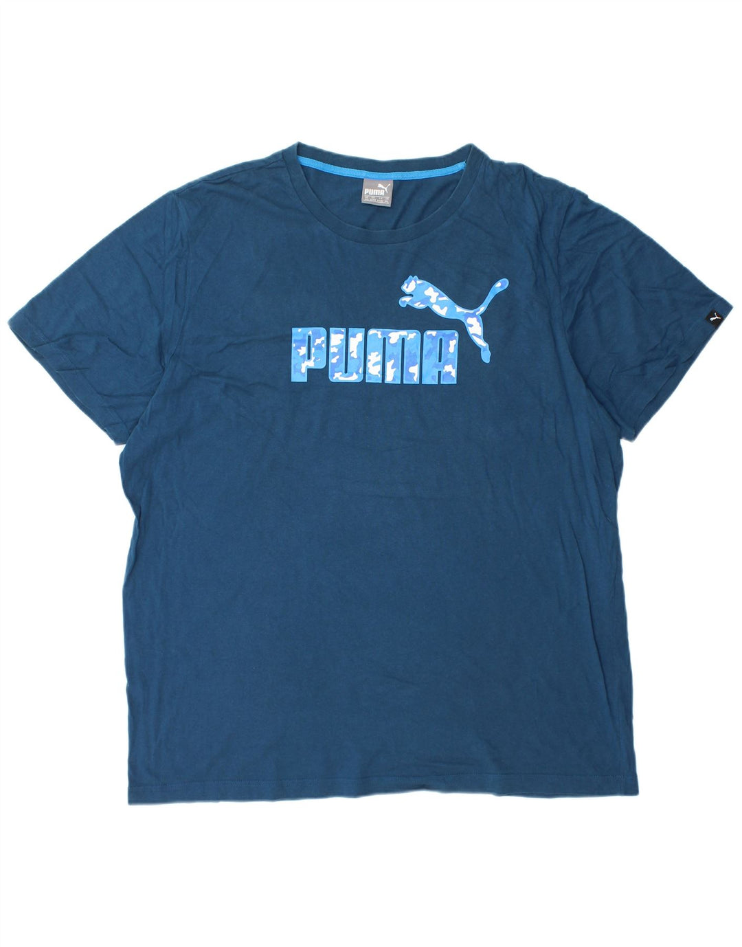 Męski T-shirt z grafiką PUMA Top 2XL Granatowy