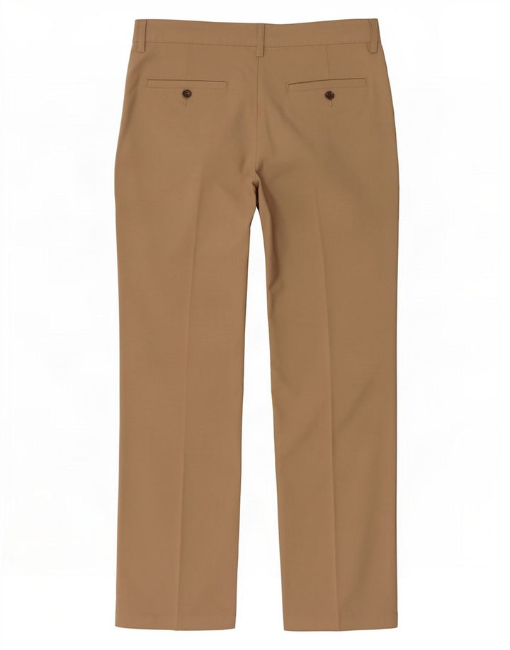 Adidas Męskie Climalite Straight Chino Spodnie W34 L30 Beżowy Poliester