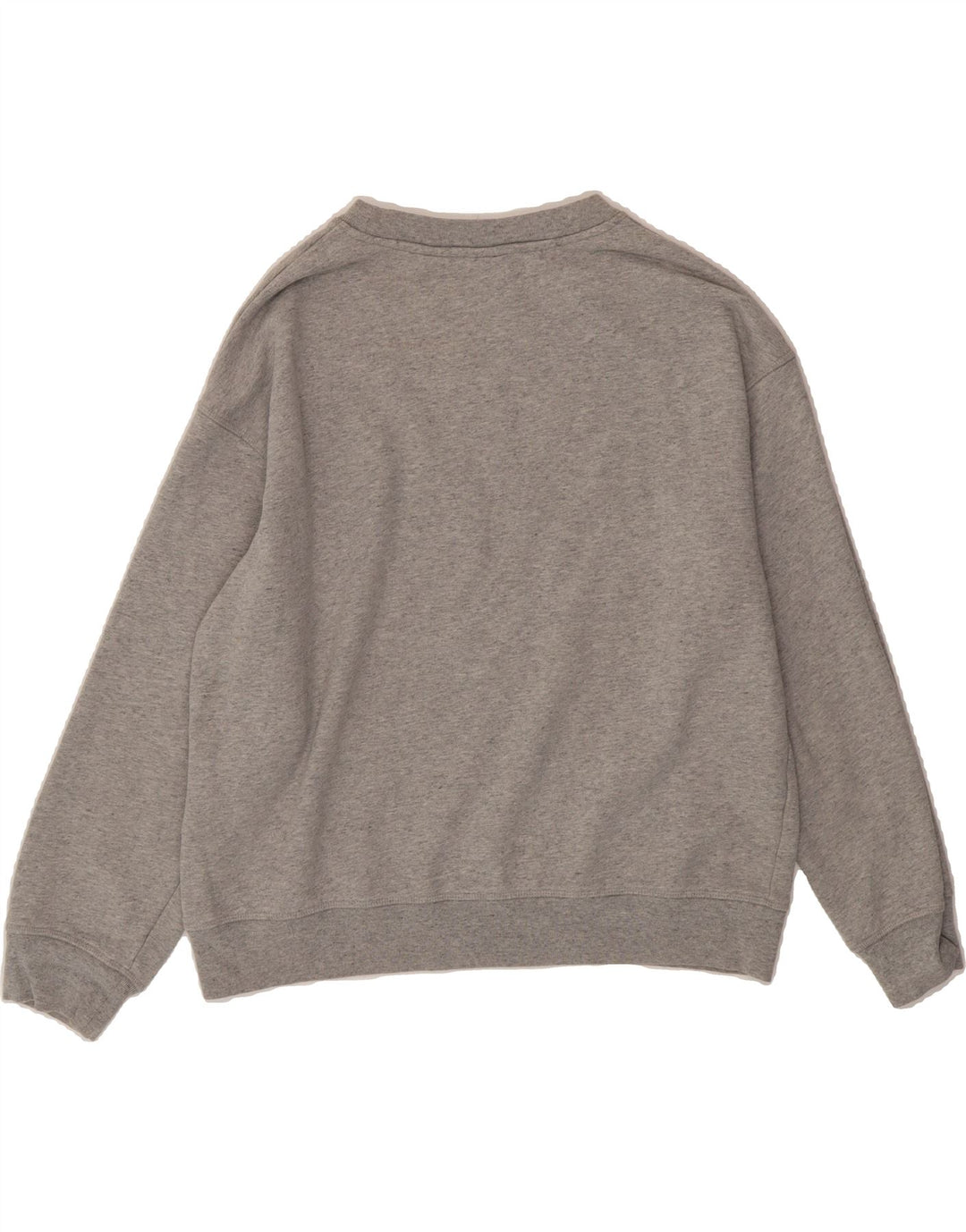 LEVI'S Womens Oversized Sweatshirt Jumper UK 16 Large Grey Cotton Vintage Levi's and Second-Hand Levi's from Messina Hembry 