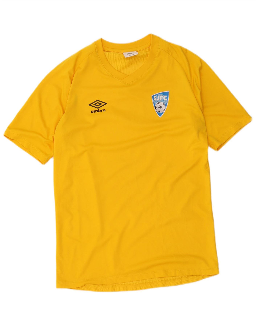 Męski T-shirt z grafiką Umbro, mały, żółty
