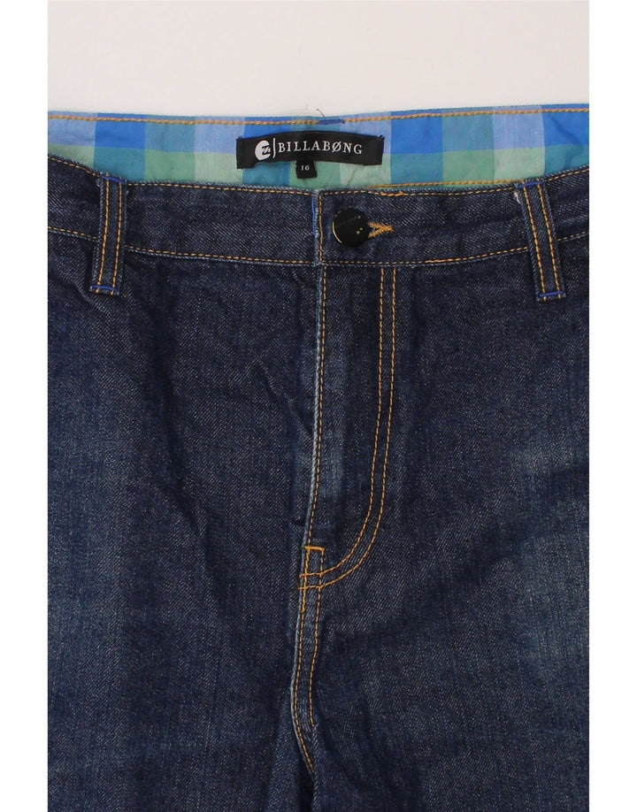 BILLABONG Boys Denim Shorts 15-16 Years Blue Cotton Vintage Billabong and Second-Hand Billabong from Messina Hembry 