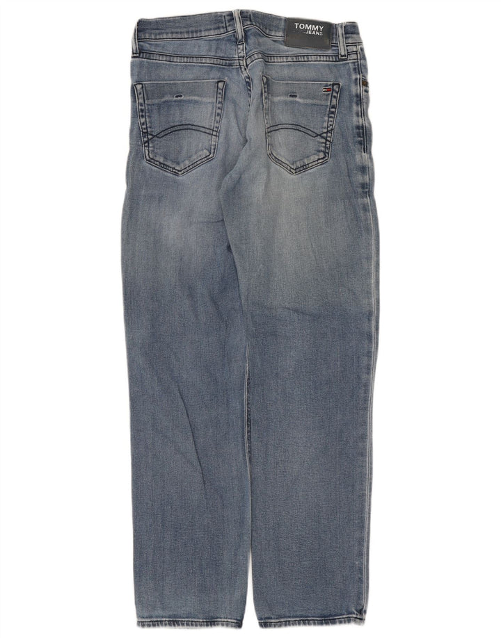Męskie jeansy slim fit Tommy Hilfiger W30 L32 Niebieskie bawełniane