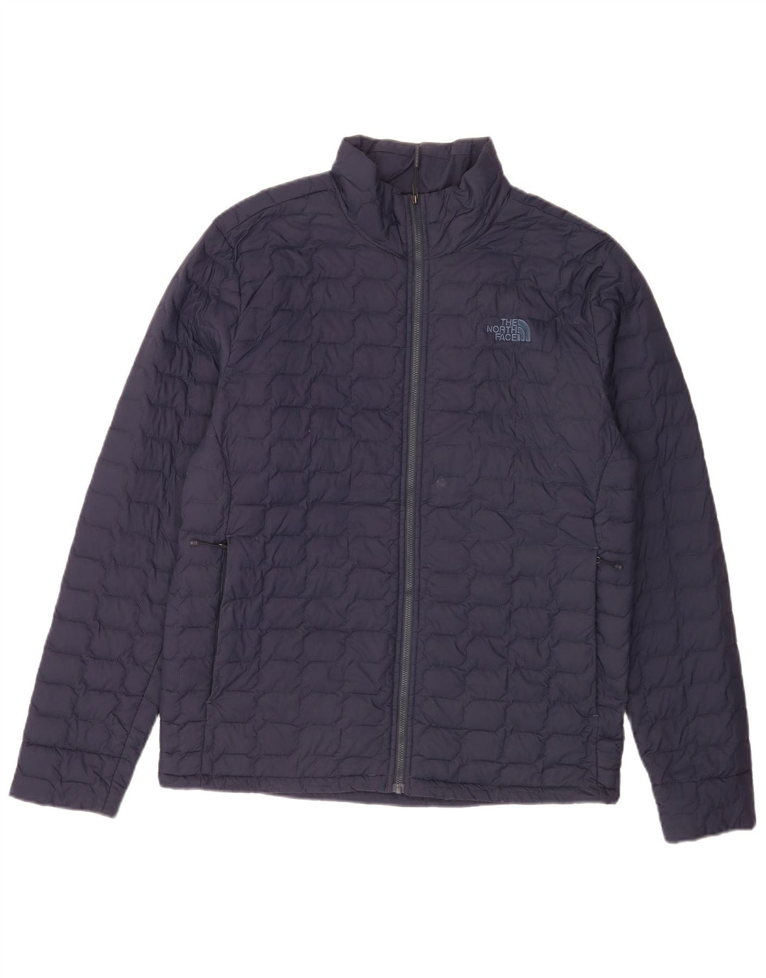 Męska ocieplana kurtka The North Face UK 40, duża, granatowa, nylonowa