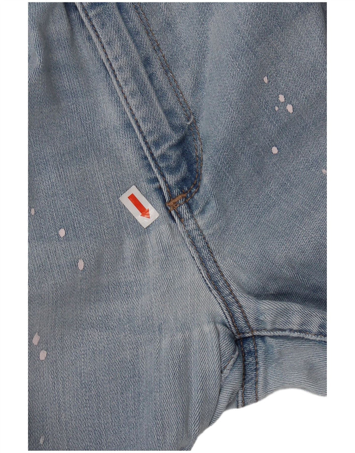 Damskie jeansy skinny Gap W30 L27 Niebieskie kropki, bawełniane