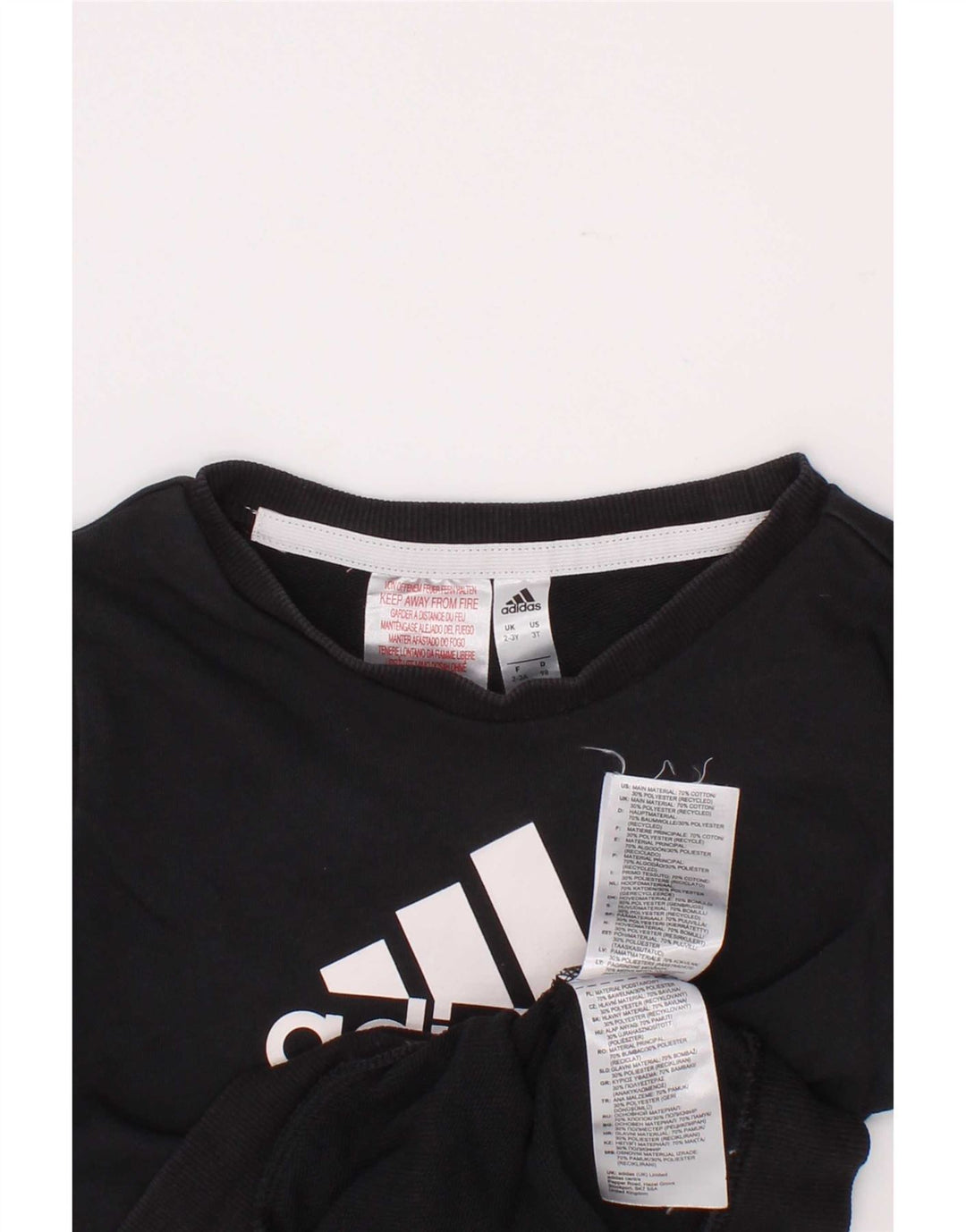 Bluza chłopięca Adidas Graphic 2-3 lata czarna