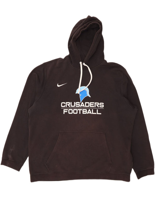Męski sweter z kapturem NIKE Crusaders Graphic 3XL, czarny, bawełniany