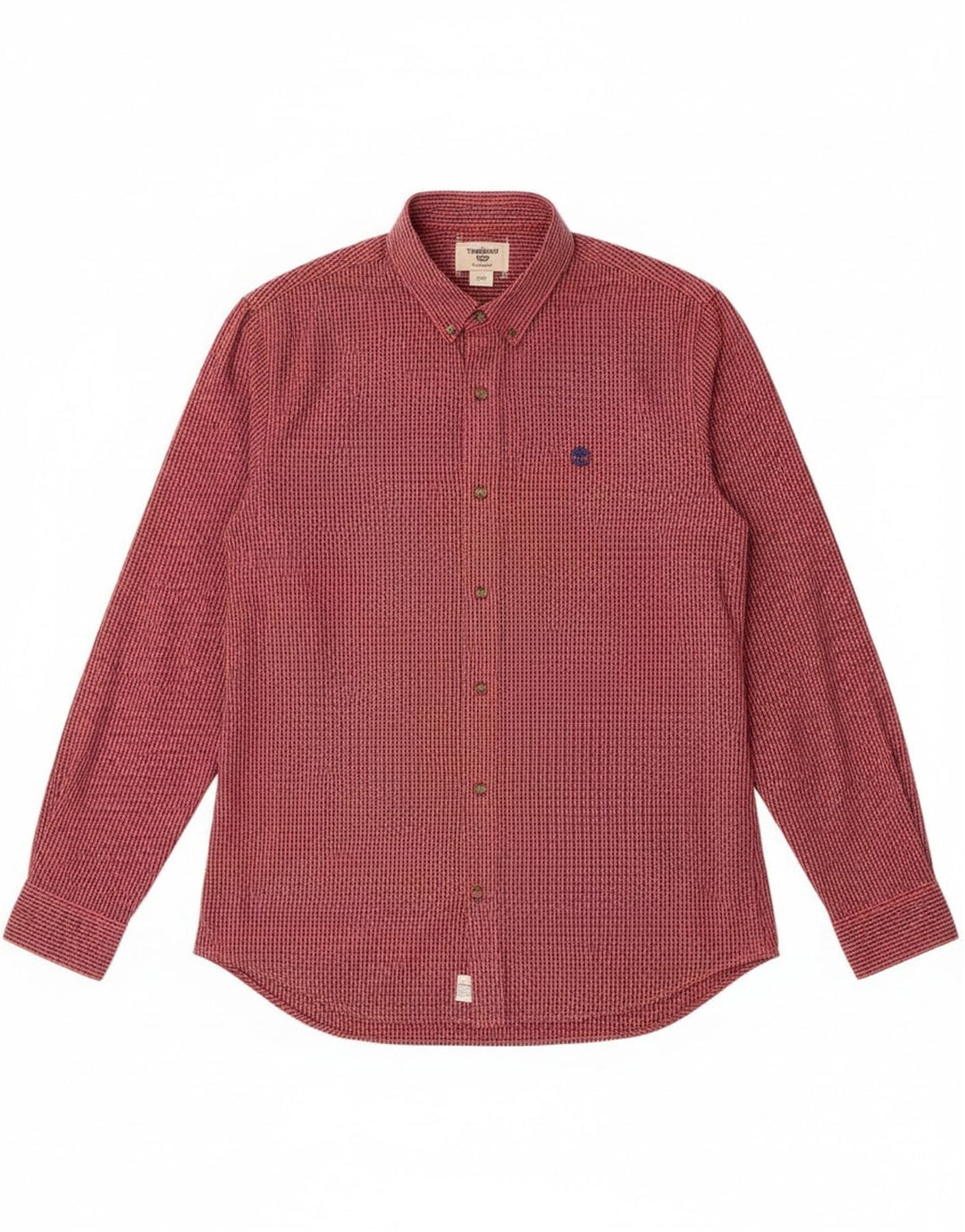 Koszula męska Timberland Slim Fit, duża, czerwona kratka