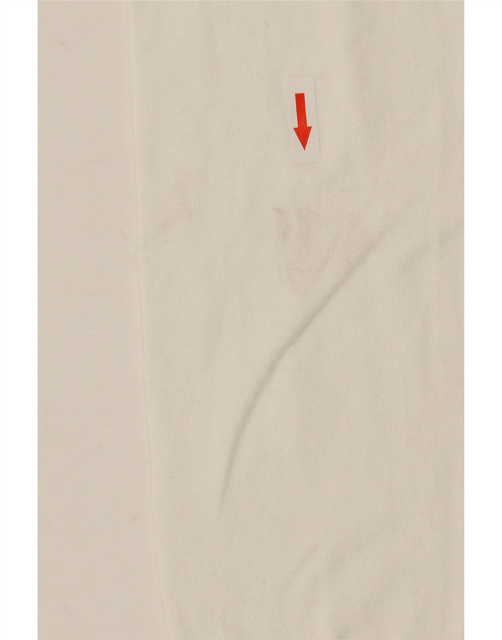 Damski sweter z golfem Zara UK 16 Large, biała wiskoza