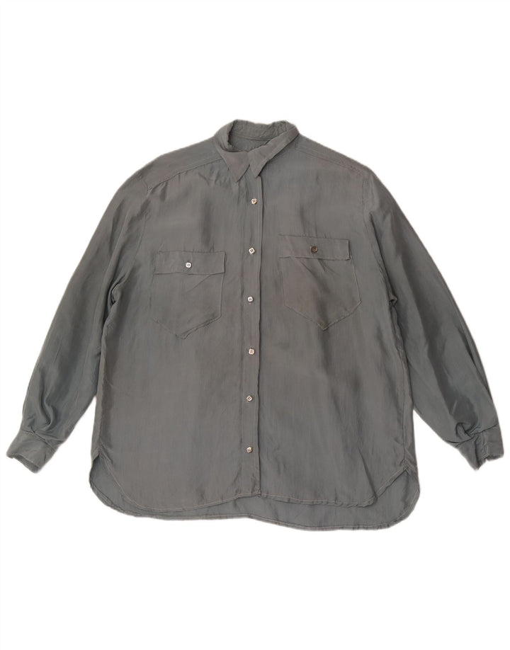 Bluzka damska Vintage UK 18 XL, szara