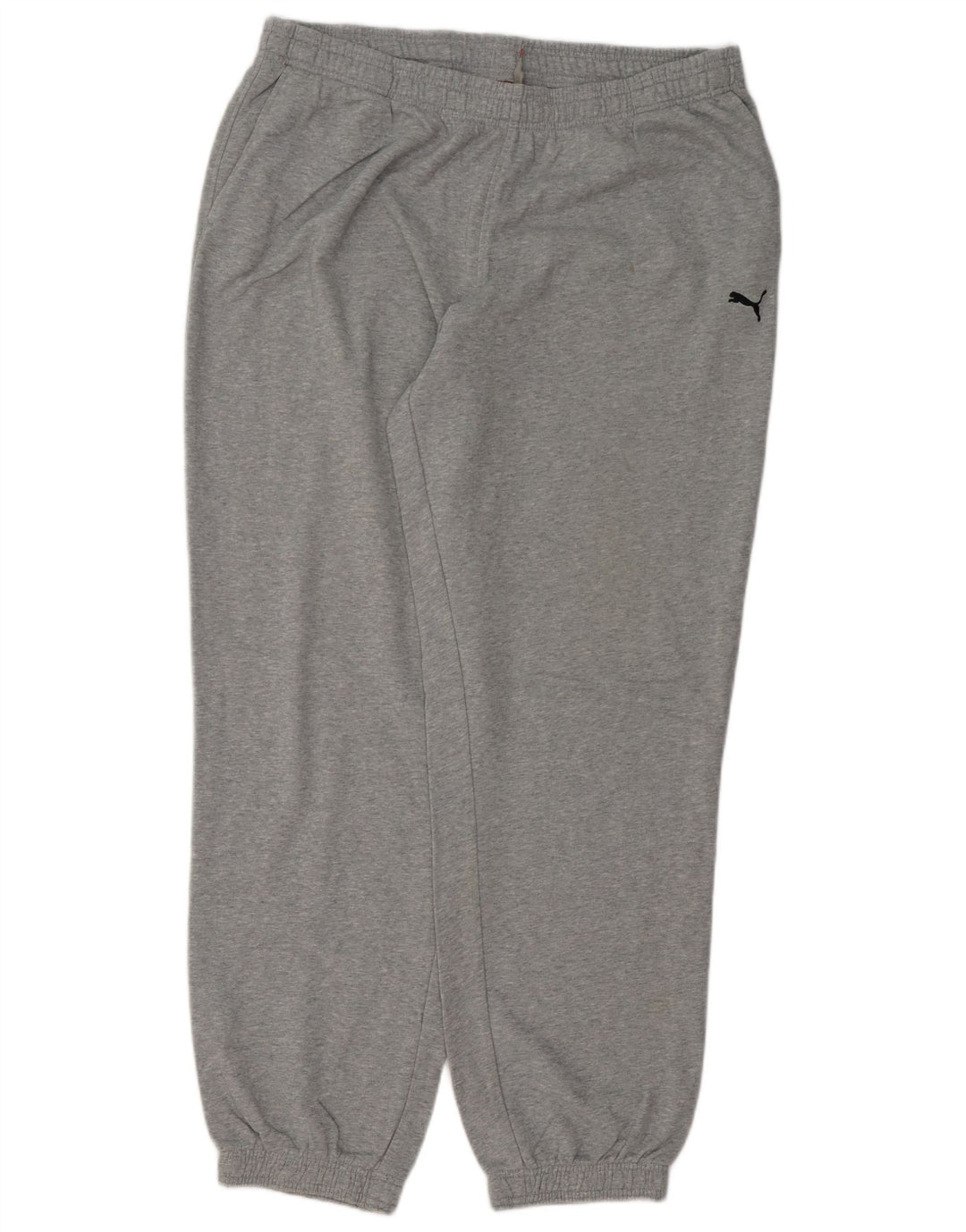 Męskie spodnie dresowe Puma Joggers 2XL Szara bawełna w plamki