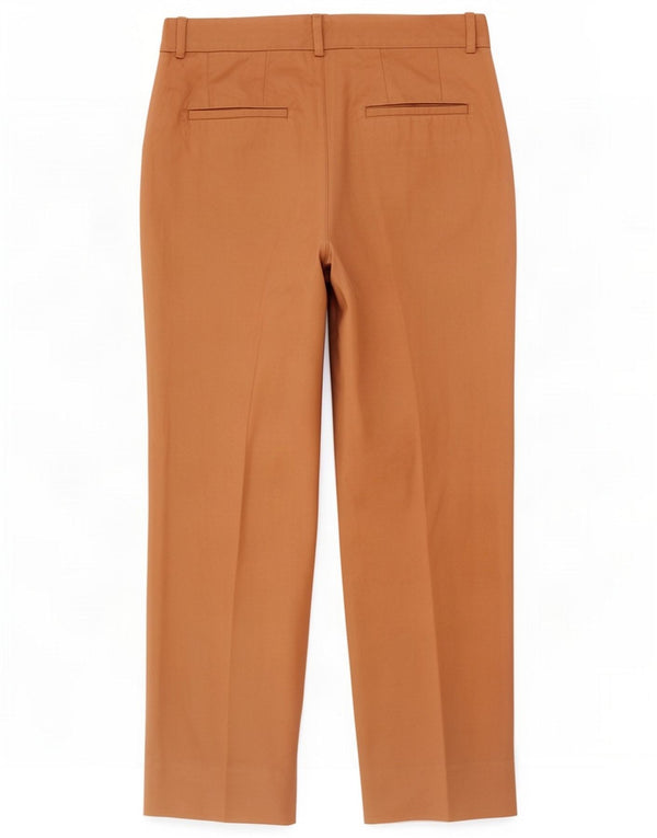 Vintage Womens Straight Chino Trousers IT 40 Small W28 L26 Beige Lyocell