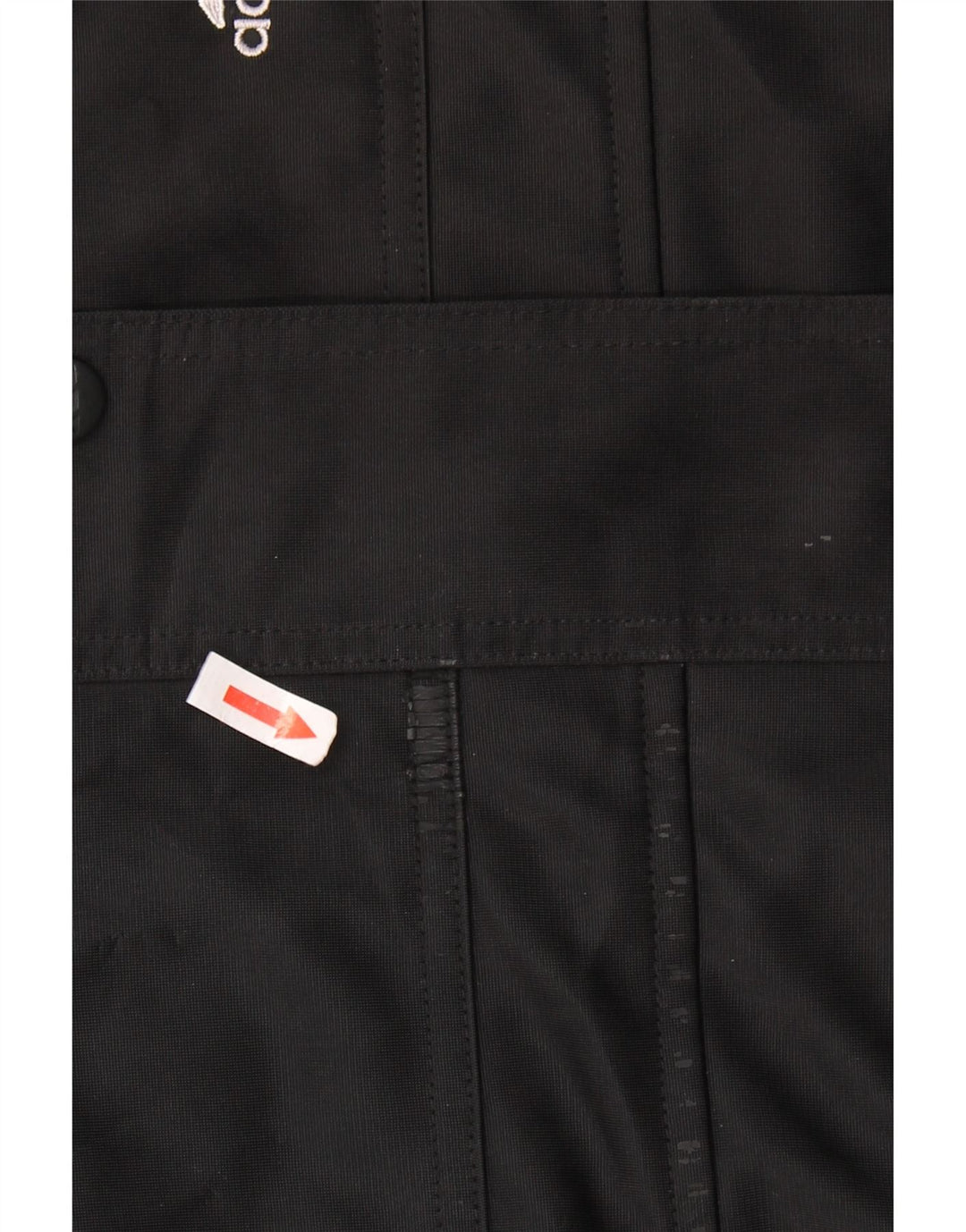 Damska bluza dresowa oversize z kapturem ADIDAS UK 14, duża czarna