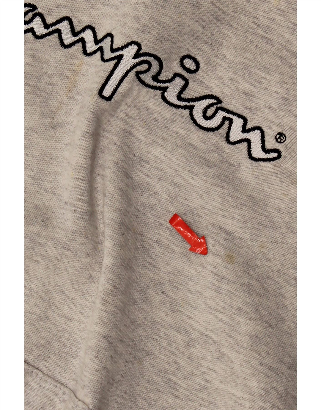 Męski sweter z kapturem Champion Graphic XL w kolorze szarym