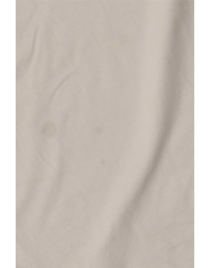 Męski wąski t-shirt Levi's Top, średnia biała bawełna