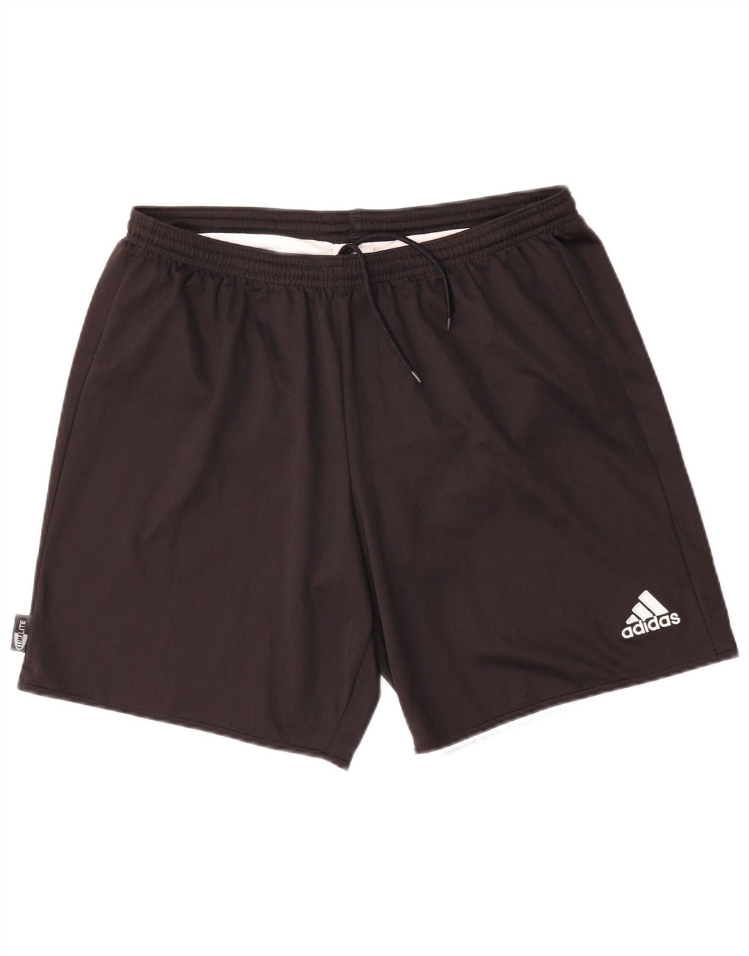 Męskie spodenki sportowe Adidas Climalite, średni czarny poliester