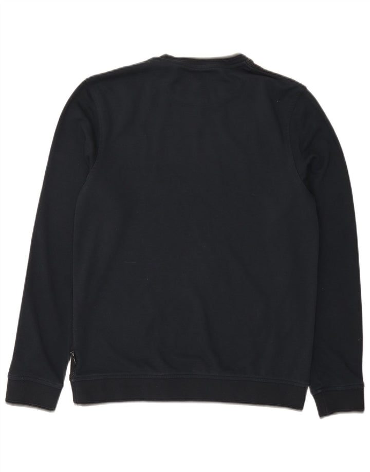 Męski sweter Ted Baker, rozmiar 2, mały, granatowy, z blokami kolorów