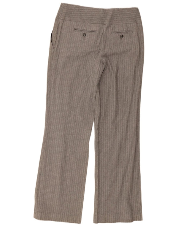 Spodnie Chino damskie Marks & Spencer UK 10 Small W30 L32 Szare prążki