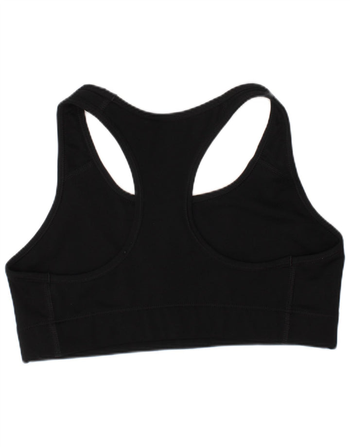 Damski top sportowy z biustonoszem Nike, mały, czarny