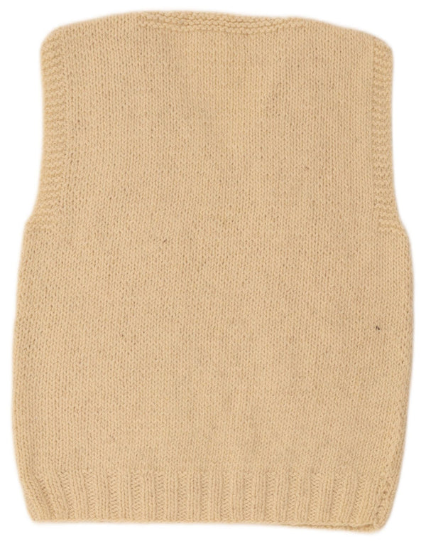 Tank top męski w stylu vintage, w kolorze średniego beżu