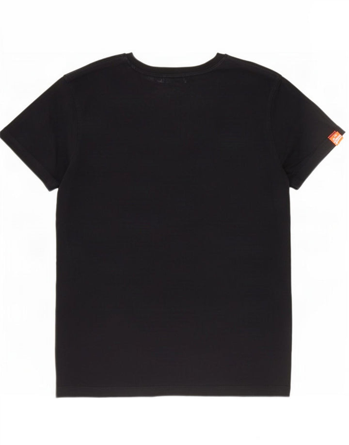 T-shirt męski Superdry, mały, czarny, bawełniany