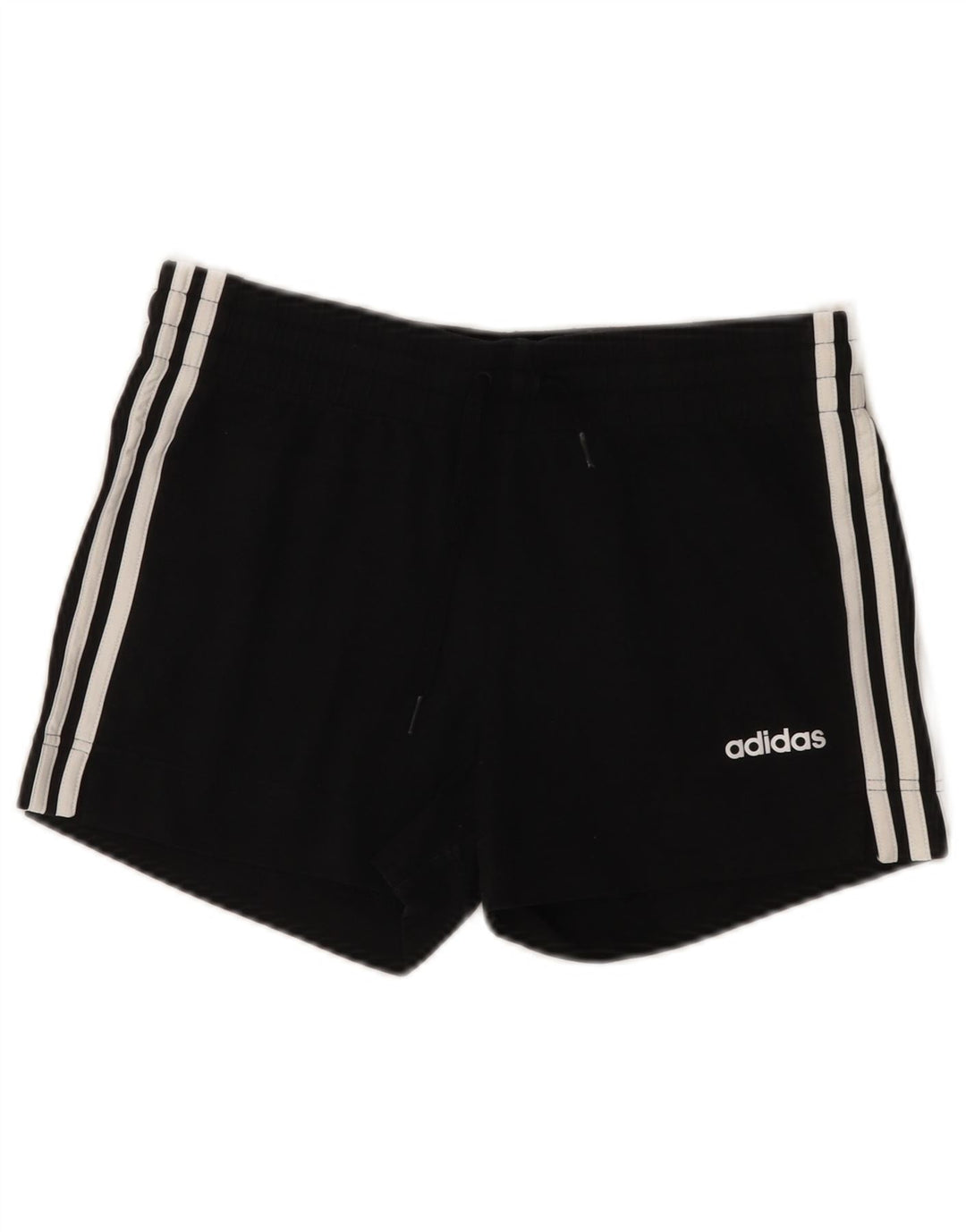 Damskie spodenki sportowe ADIDAS UK 8/10, małe, czarne, bawełniane